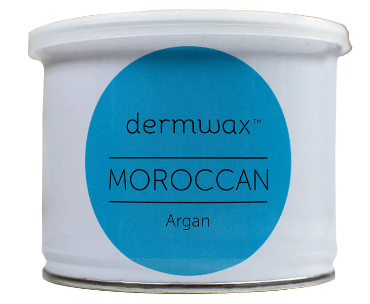DERMWAX MOROCCAN ARGAN METALLIC YELLOW SOFT WAX