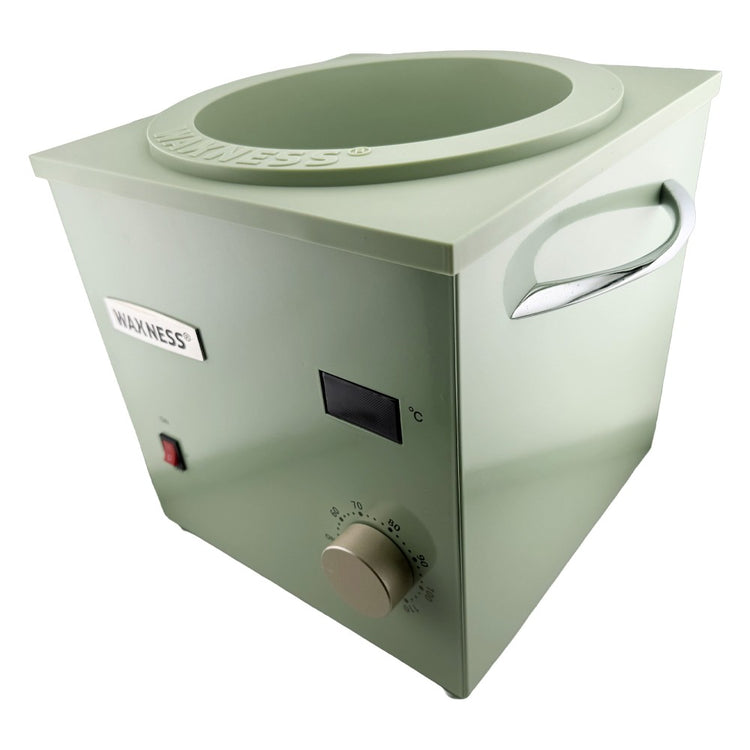 WAXNESS WAX HEATER WN-7700 E SAGE 7.7 LB SPACE SAVER + FREE SILICONE LINER