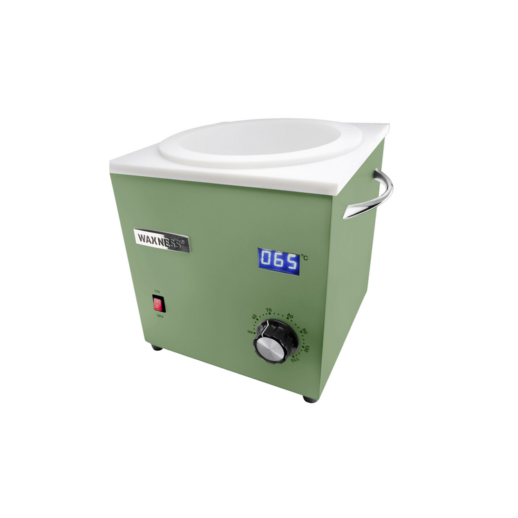 WAXNESS WAX HEATER WN-7700 E SAGE 7.7 LB SPACE SAVER + FREE SILICONE LINER