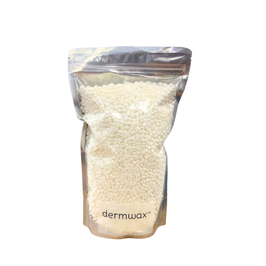 DERMWAX COCONUT WHITE HARD WAX BEADS