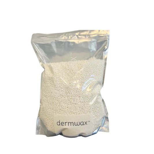 DERMWAX COCONUT WHITE HARD WAX BEADS