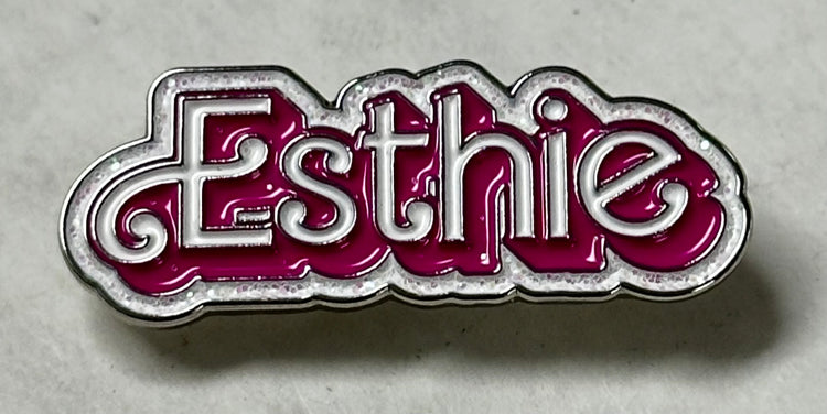 Limited Edition Glitter Esthie Pin