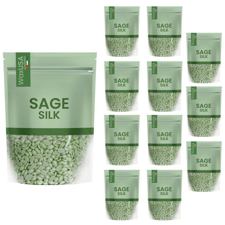 Waxness WaxUSA Hard Wax Beads Sage Silk