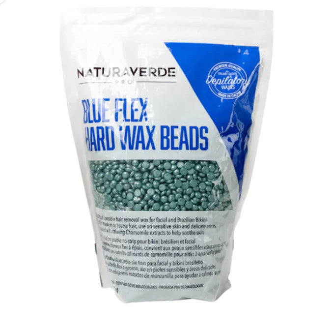 BLUE FLEX HARD WAX BEADS