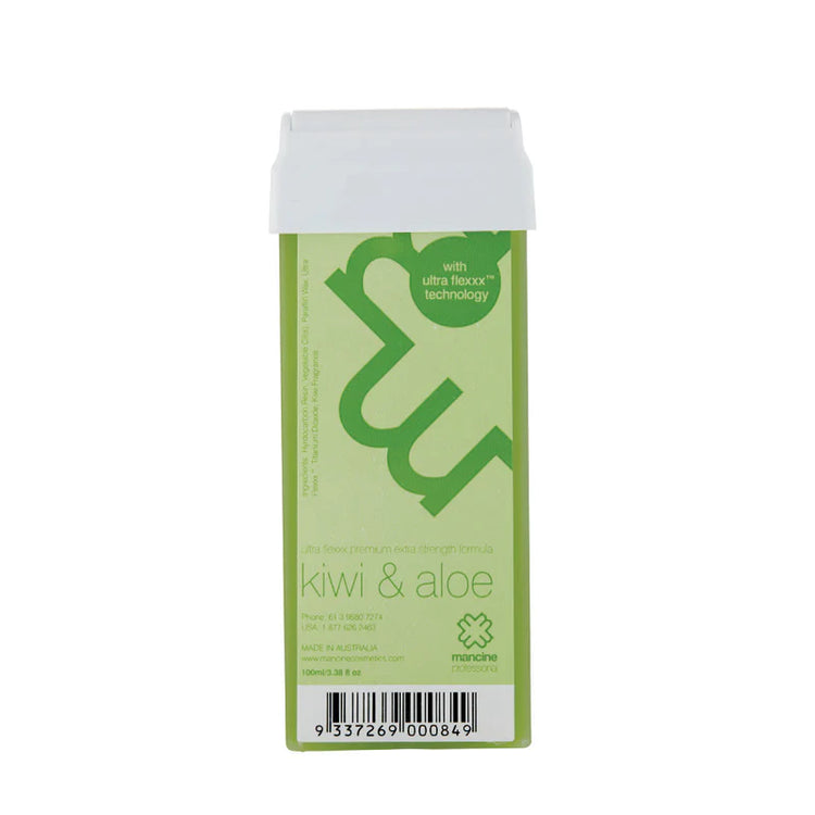 Mancine Roll-On Wax: Ultra Flexxx Kiwi & Aloe