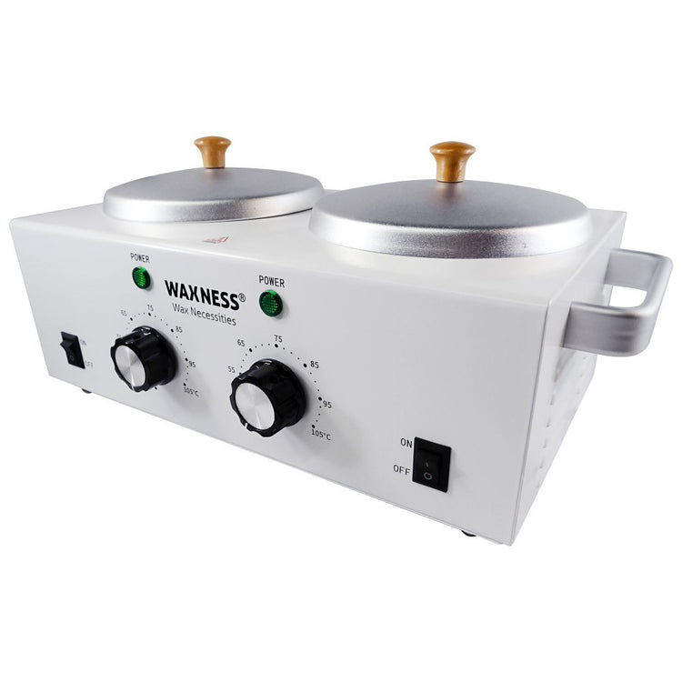 PROFESSIONAL DOUBLE WAX HEATER WN-5002E Elite Series - HOLDS 2 X 16 OZ