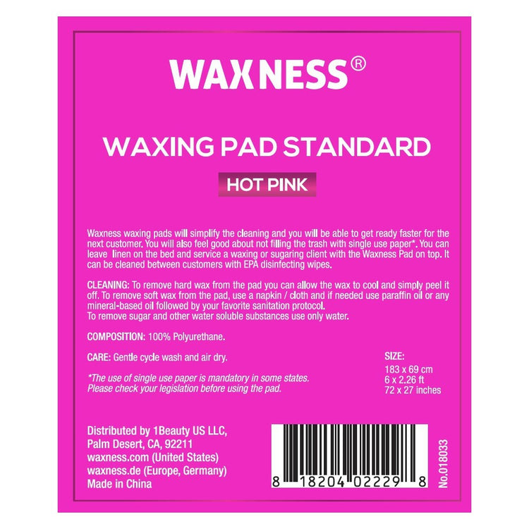NON-STICKY SUGARING AND WAXING PAD STANDARD 72" X 27"