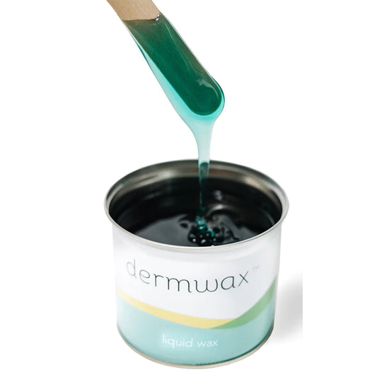 DERMWAX AVOCADO CLEAR GREEN LIQUID SOFT WAX