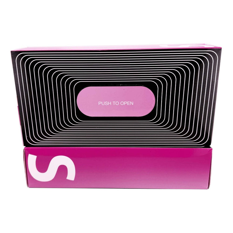 Waxness Cosmetology Nitrile Gloves Shimmery Pink Frost, 100 pcs / box