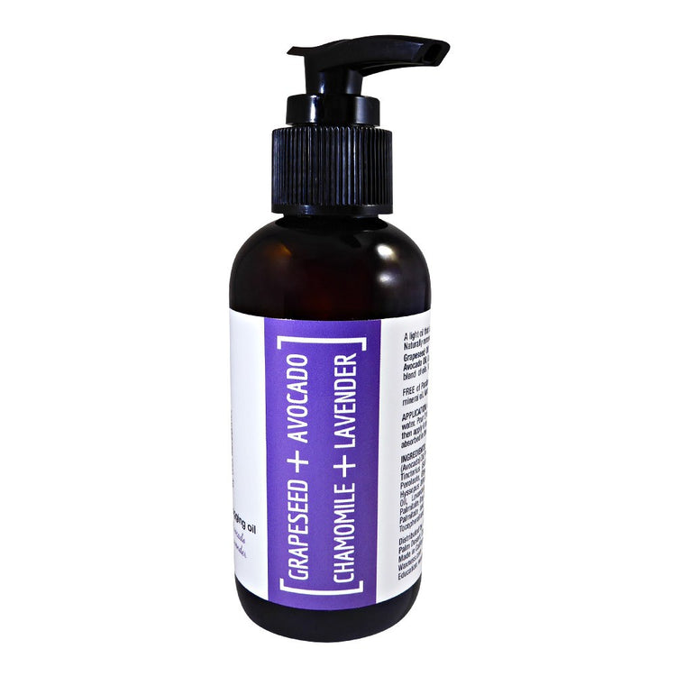 Dr. Bump Hydrophilic Concentrated Non-Clogging Oil with Grapeseed, Avocado Chamomile and Lavender 4 Fl Oz