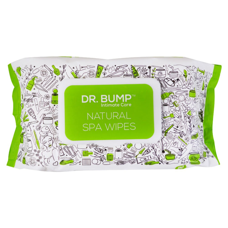 Dr. Bump Intimate Care Natural Spa Wipes with Tea Tree and Manuka Honey