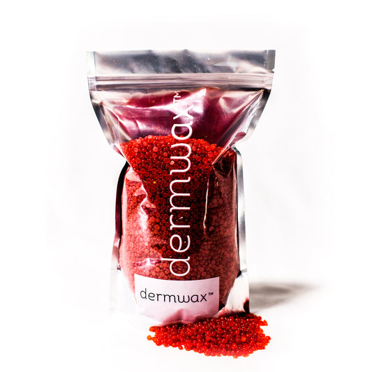 DERMWAX CALIFORNIA RED HARD WAX BEADS