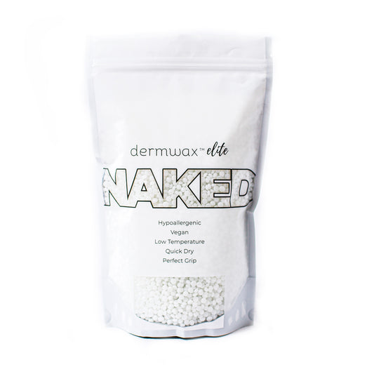 DERMWAX ELITE NAKED CLEAR HARD WAX BEADS