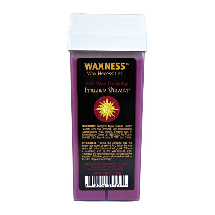 Waxness Italian Velvet Polymer Blend Luxury Soft Wax Cartridge
