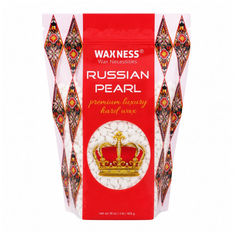 Waxness Russian Pearl Polymer Blend Premium Hard Wax Beads