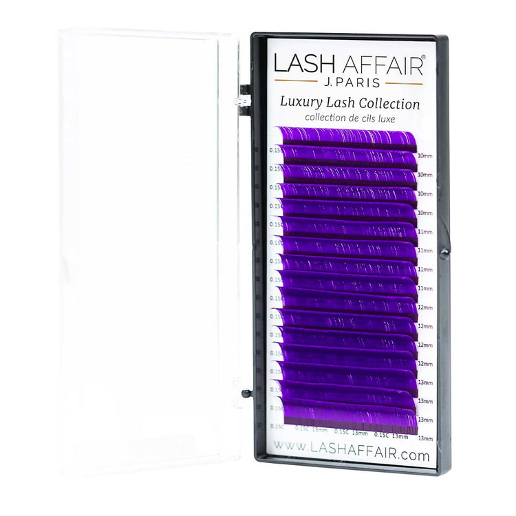 Luxury Purple Classic Lash Extensions