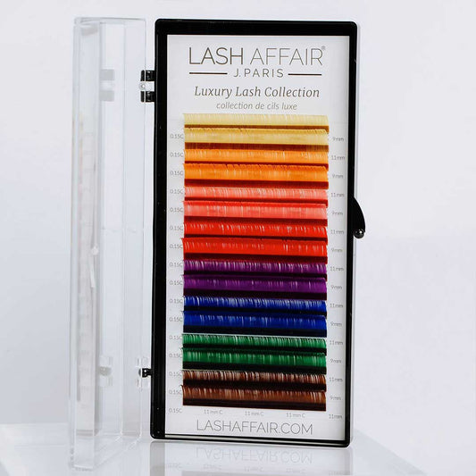 Luxury Rainbow Classic Lash Extensions