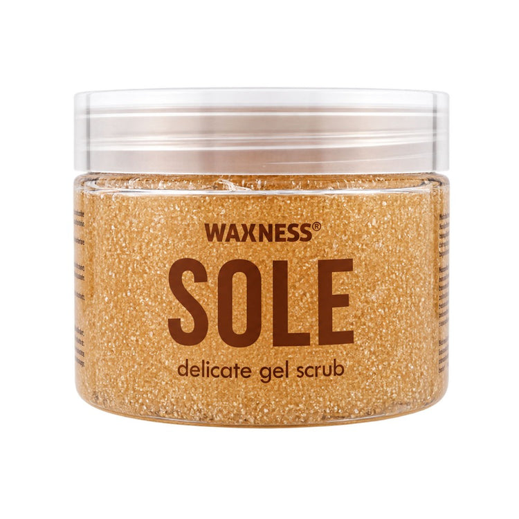 Waxness Riviera Collection Gel Scrub Sole Delicate Exfoliation Unisex Scent 8.45 fl oz / 250 ml