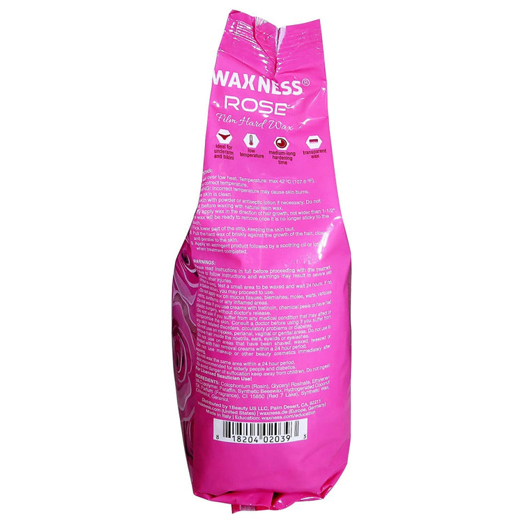 Waxness Rose Film Hard Wax Beads