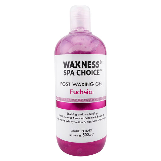 WAXNESS SPA CHOICE AFTER WAXING GEL FUCHSIA SWEET BERRIES 16.9 FL OZ