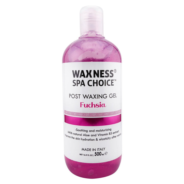 WAXNESS SPA CHOICE AFTER WAXING GEL FUCHSIA SWEET BERRIES 16.9 FL OZ