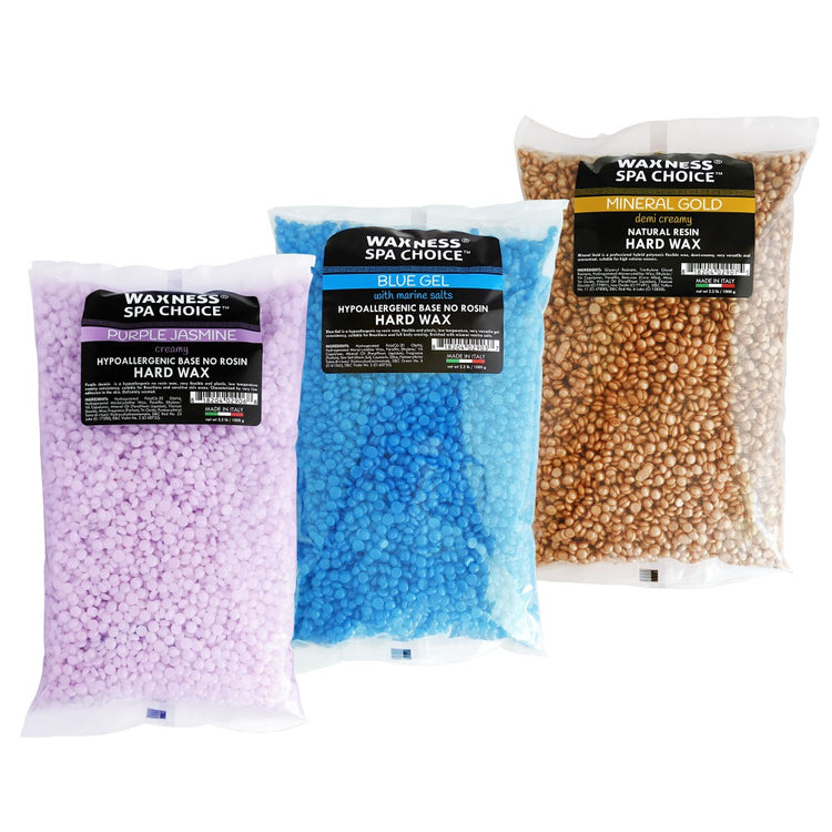 Waxness Spa Choice Assorted Hard Wax Beads 2.2lb