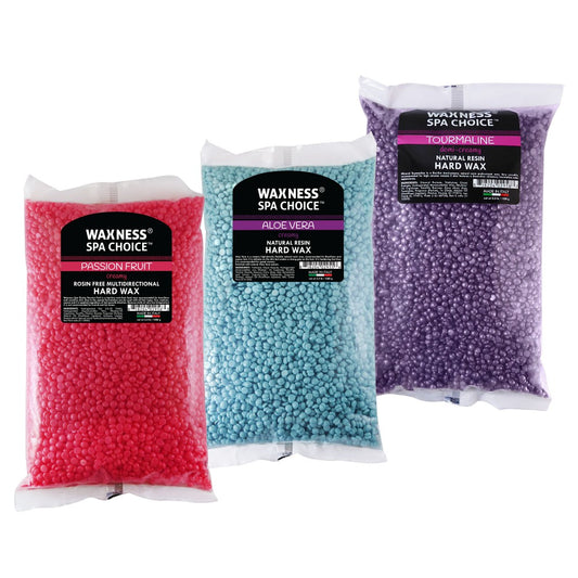 Waxness Spa Choice Assorted Hard Wax Beads 2.2LB