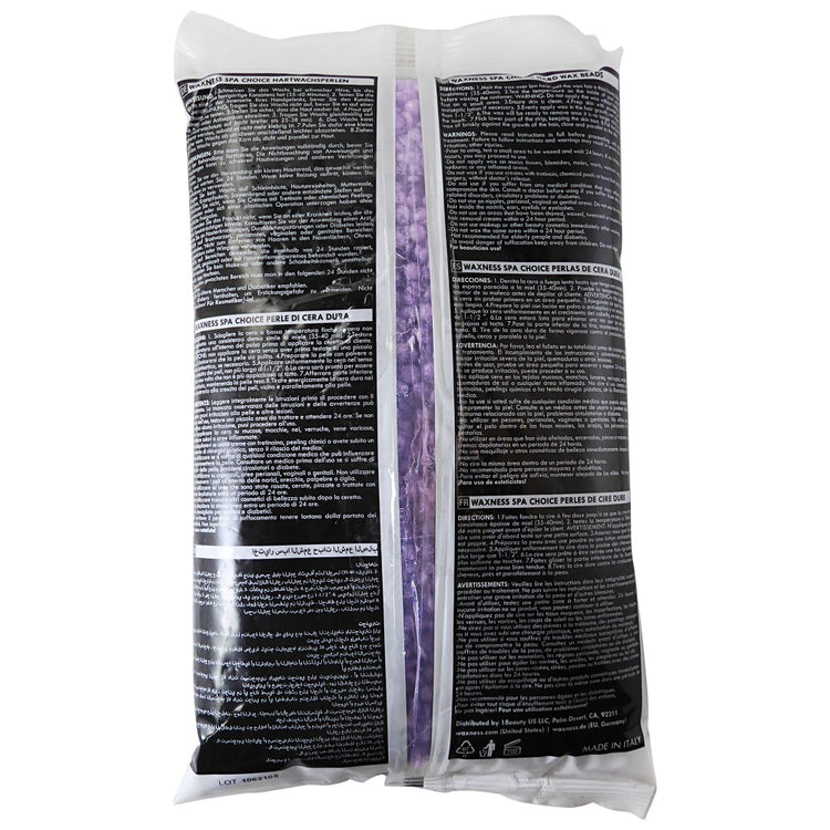 Waxness Spa Choice Metallic Tourmaline Demi Creamy Hard Wax Beads 2.2LB