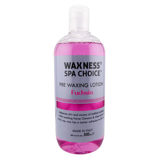 WAXNESS SPA CHOICE PRE WAXING LOTION FUCHSIA SWEET BERRIES 16.9 FL OZ