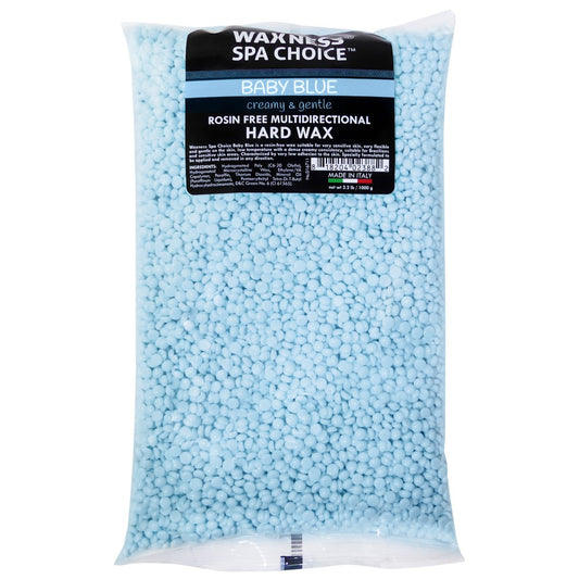 Waxness Spa Choice Rosin Free Multidirectional Baby Blue 2.2LB