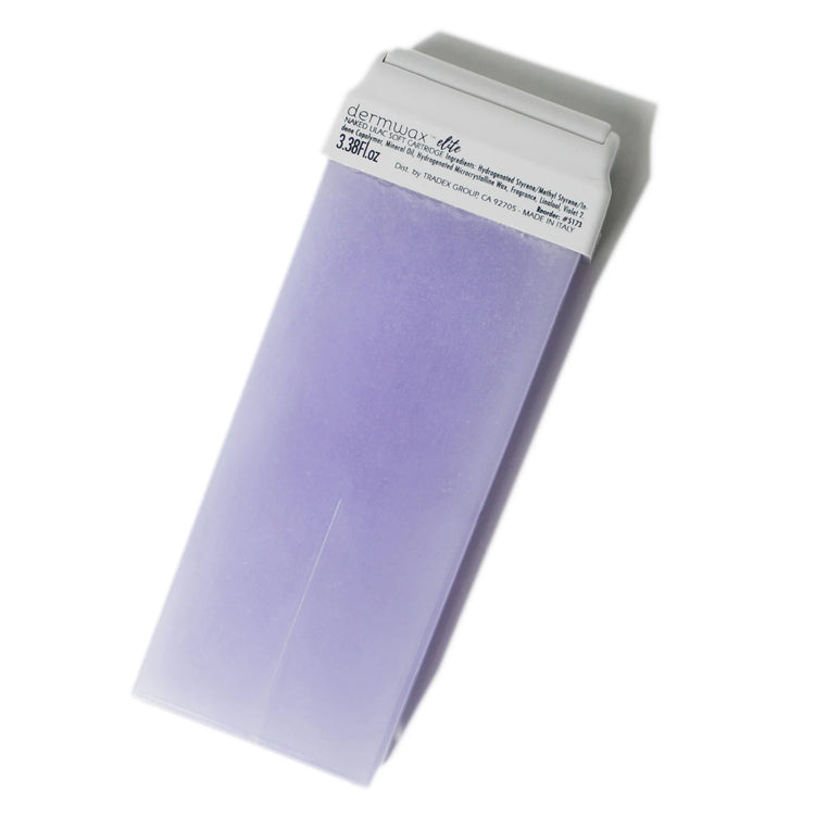 DERMWAX ELITE NAKED LILAC SOFT WAX CARTRIDGE, 100 ML