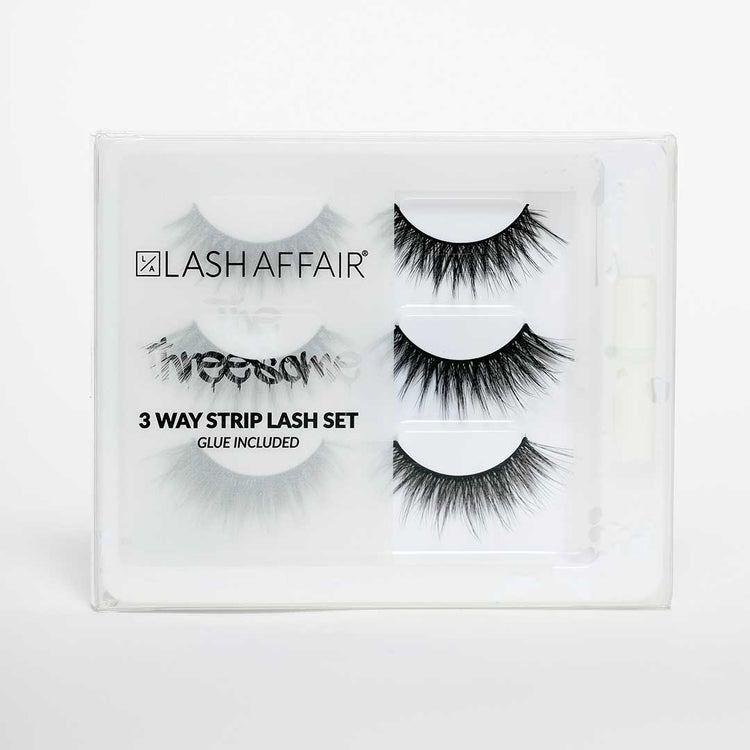 The Threesome | 3 Way Strip Lash Set