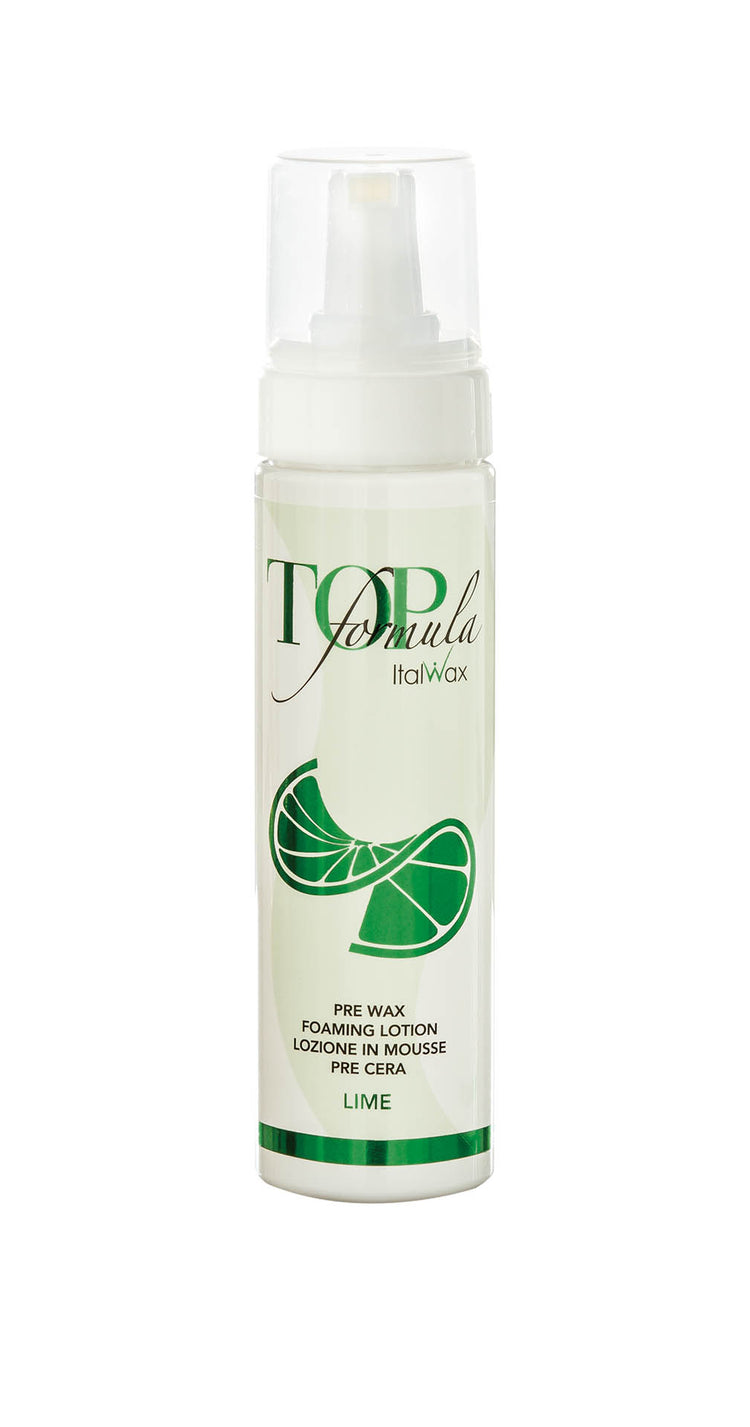 ItalWax - Pre Wax Foaming Lotion: Lime