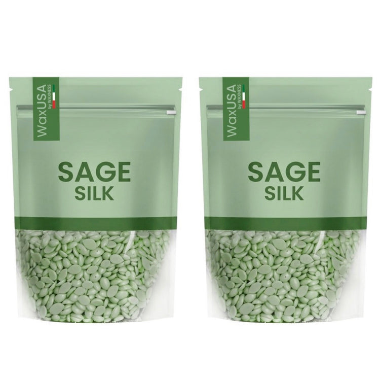 Waxness WaxUSA Hard Wax Beads Sage Silk