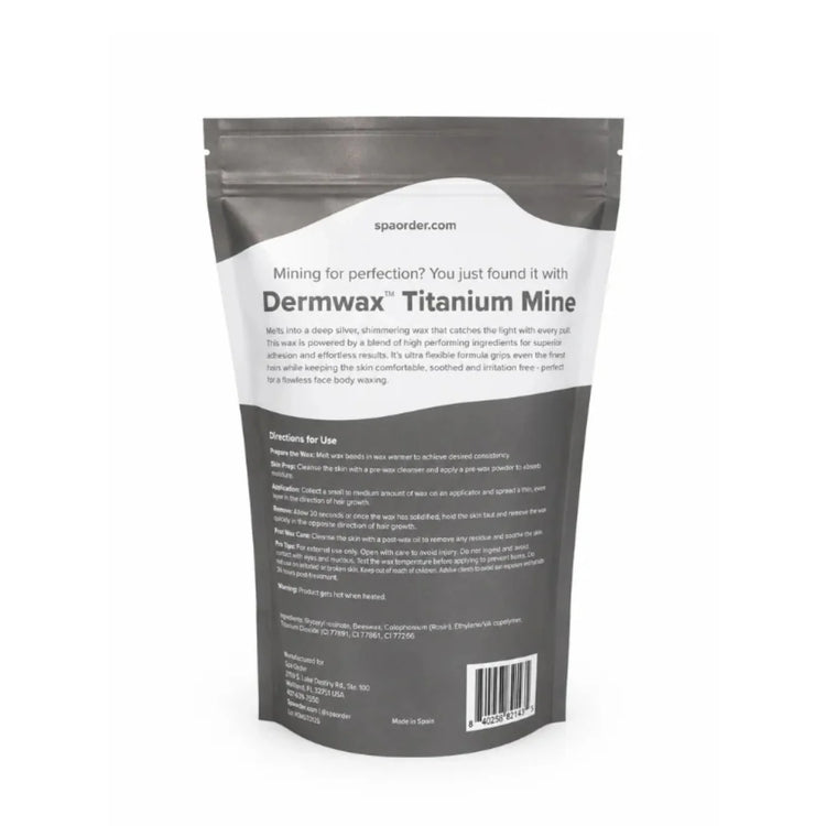 Dermwax Titanium Mine Hard Wax Beads 2.2lb