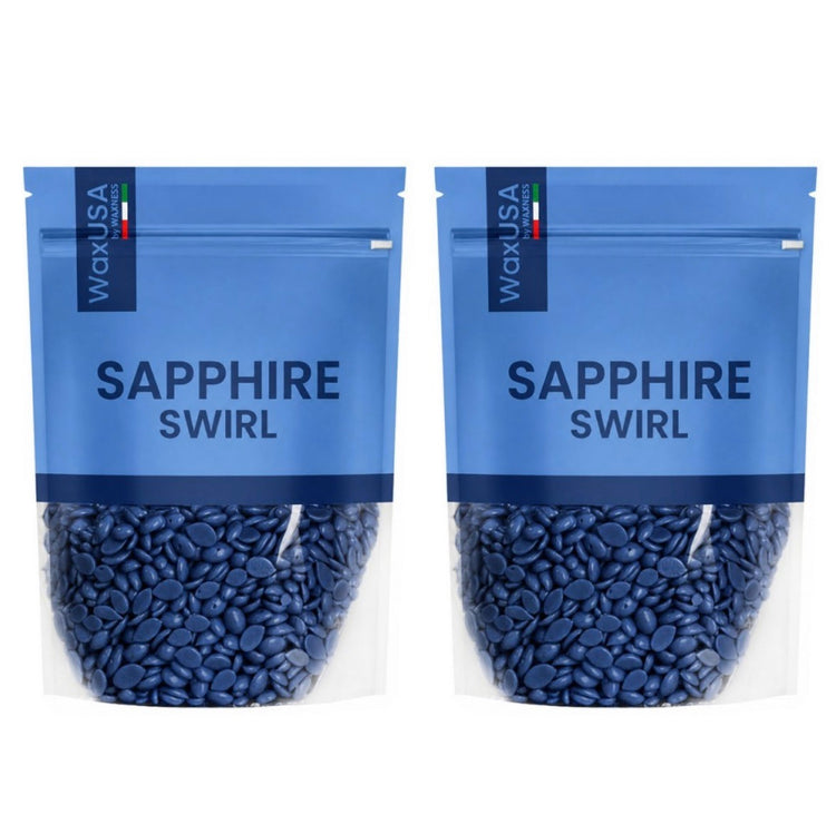 Waxness WaxUSA Hard Wax Beads Sapphire Swirl