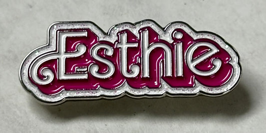 Limited Edition Glitter Esthie Pin