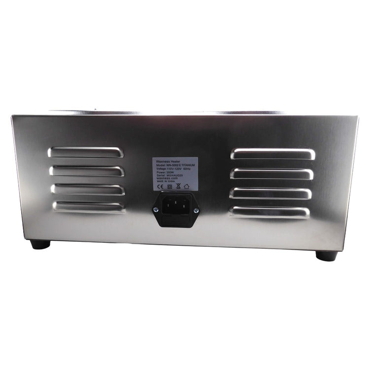 TITANIUM PROFESSIONAL DOUBLE WAX HEATER WN-5002 ELITE SERIES 2x1 lb