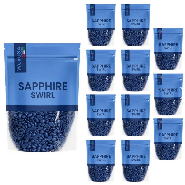 Waxness WaxUSA Hard Wax Beads Sapphire Swirl