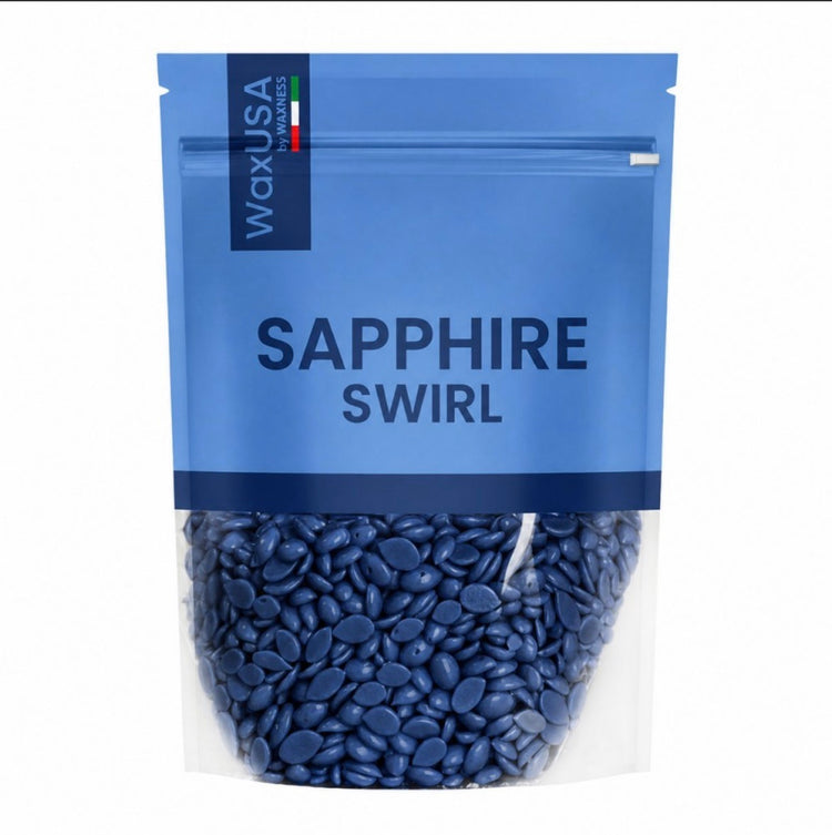 Waxness WaxUSA Hard Wax Beads Sapphire Swirl