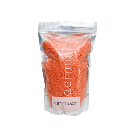 DERMWAX CALENDULA ORANGE ORGANIC HARD WAX BEADS