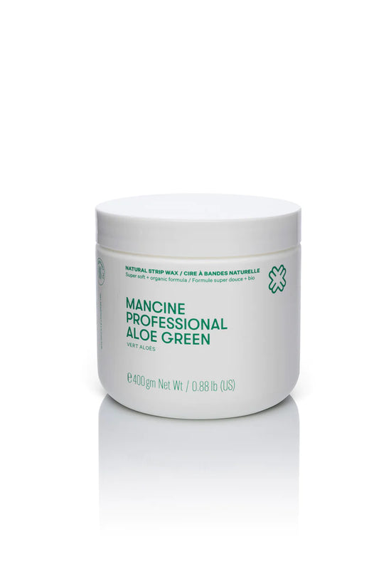 Mancine Strip Wax: Aloe Green