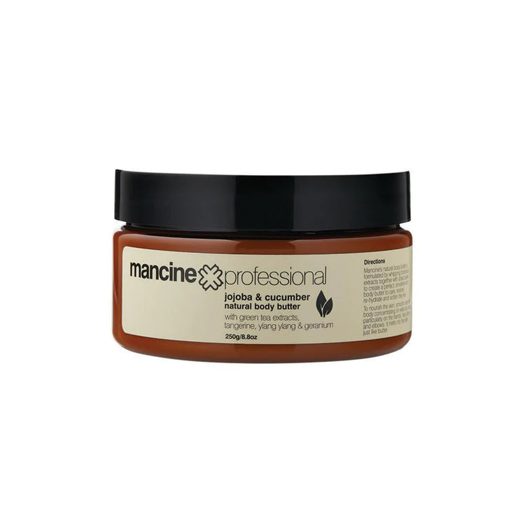 Mancine Natural Body Butter: Jojoba & Cucumber