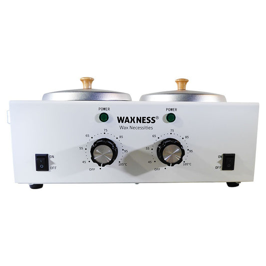 PROFESSIONAL DOUBLE WAX HEATER WN-5002S HOLDS 2 X 16 OZ