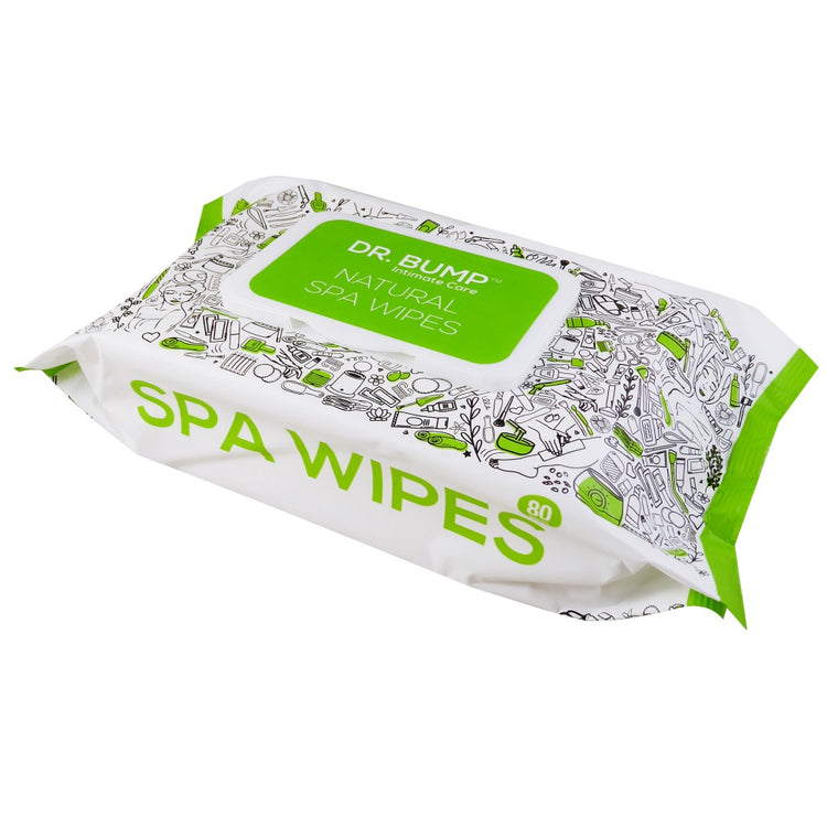 Dr. Bump Intimate Care Natural Spa Wipes with Tea Tree and Manuka Honey