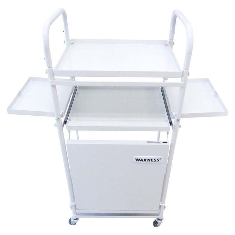 Waxness Foldable Waxing Trolley Fully Equipped with Warmer and Supplies