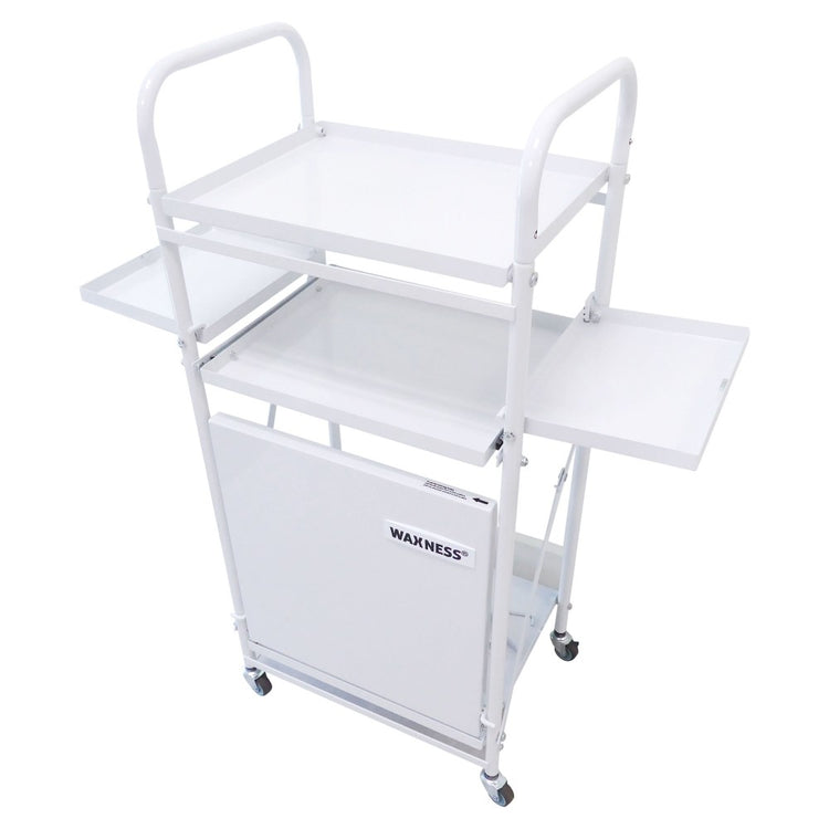 Waxness Foldable Waxing Trolley Fully Equipped with Warmer and Supplies