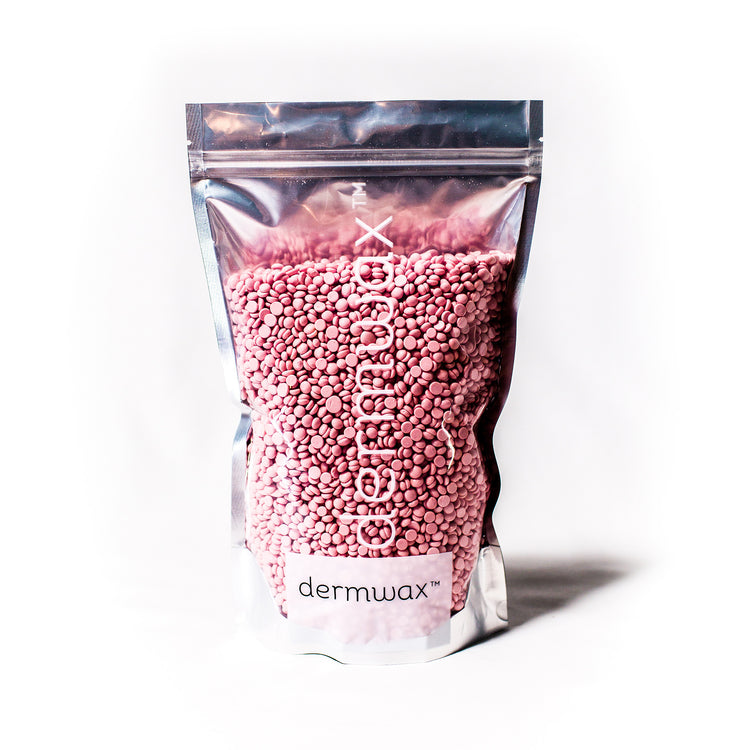 DERMWAX PINK CHIFFON HARD WAX BEADS