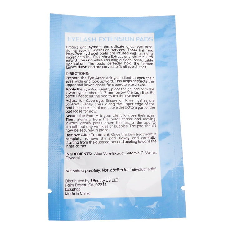 Waxness Kaz Eyelash Extension / Tinting Protection Pads 100 pairs