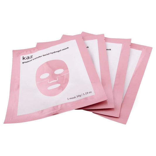 Waxness KAZ Gradual Transfer Facial Hydrogel Mask 1.05 oz / 30 g 4 Pack